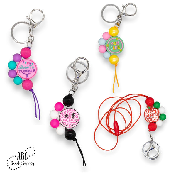 Curved Keychains & Lanyard!