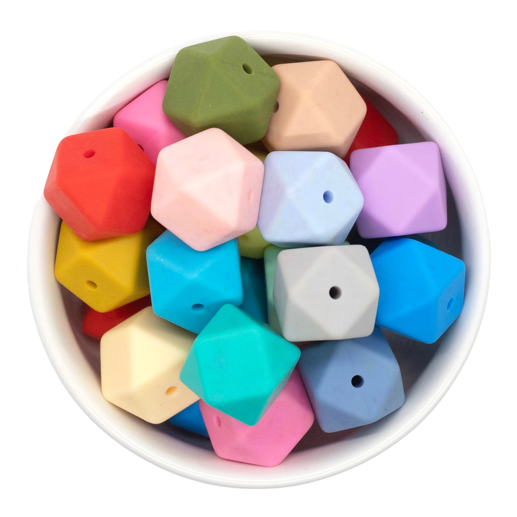Products – tagged Hexagon Silicone Beads – MrBiteBabyStore