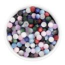 Matte Pearly Luster 8mm Bead Mix (Package of Approx. 180 Beads)
