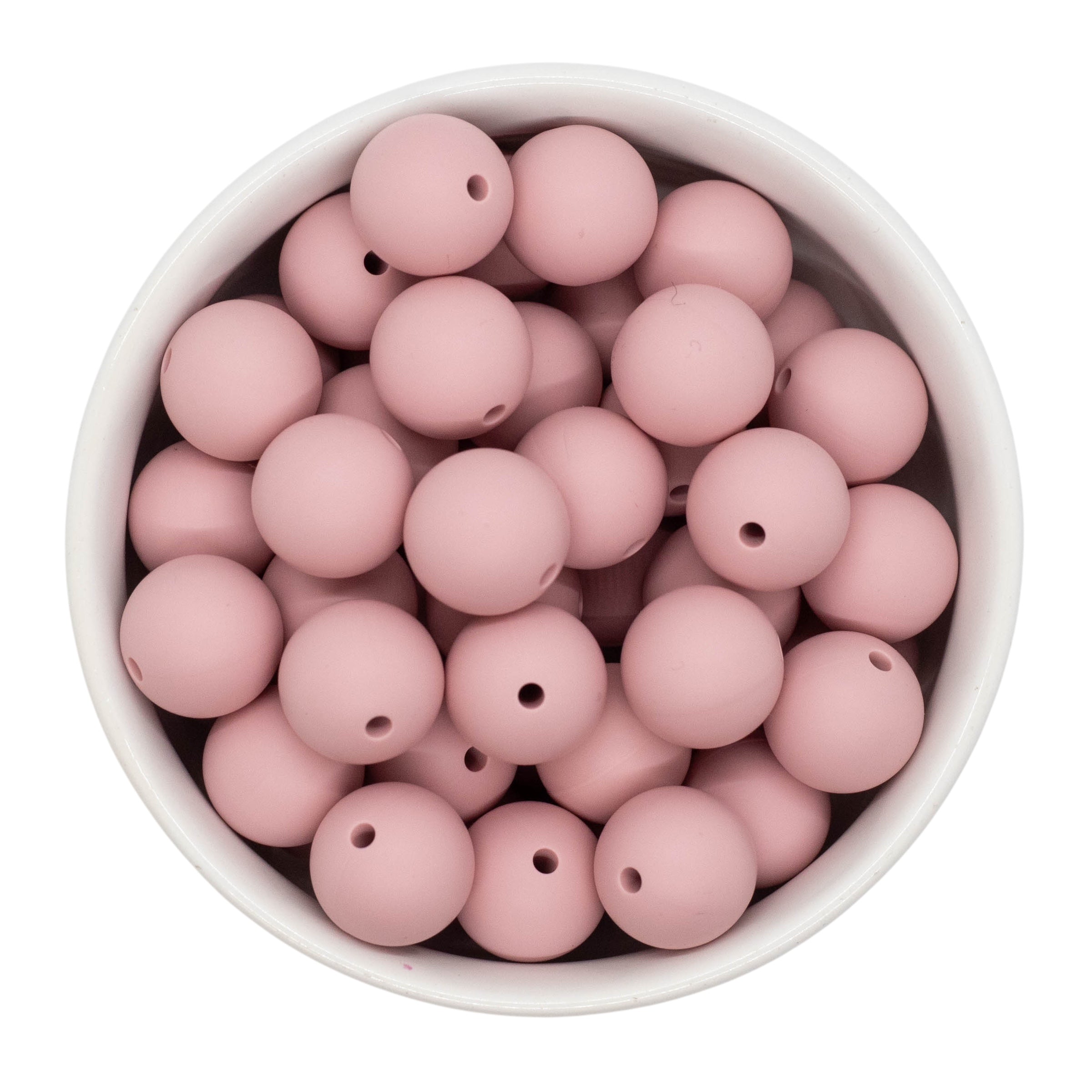 Marble Usa Silicone Beads 12mm Pink Marble Round Silicone Loose