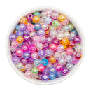 Translucent Iridescent 8mm Bead Mix (Package of Approx. 180 Beads)