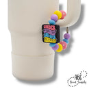 Beverage Cup Charm Cables for Silicone Beads (Package of 1)