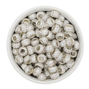 Large Hole Rhinestone Rondelle Spacer 11x6.5mm (Package of 10)