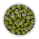 Large Hole Rhinestone Rondelle Spacer 11x6.5mm (Package of 10)