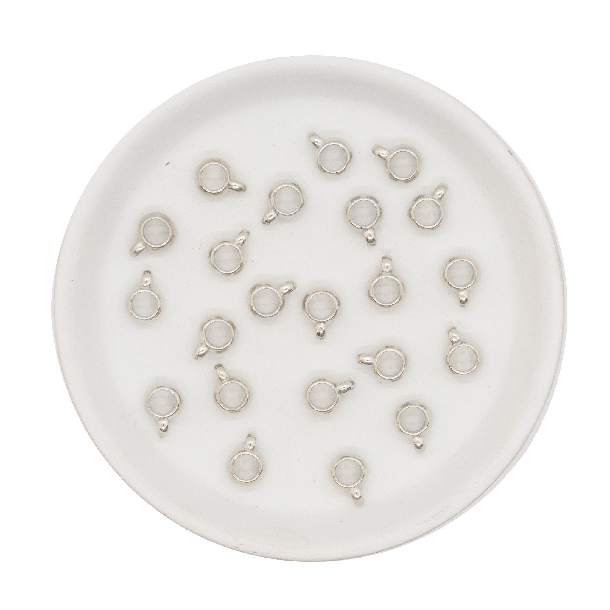 ⭐︎Bead⭐︎ Silver Charm Connector Beads 11x5x8mm (Package of 20)