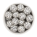 Dalmatian Printed Beads 20mm (Package of 10)