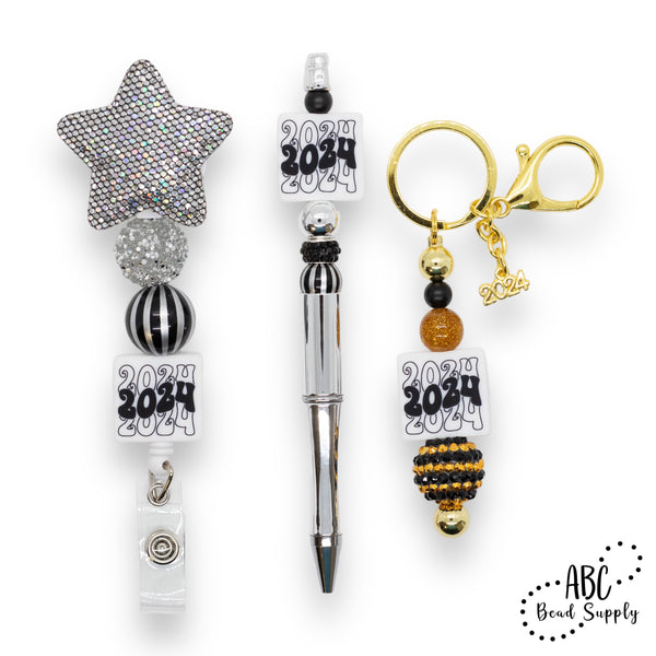 lb Beadz DIY Keychain Bead Kit Lucky