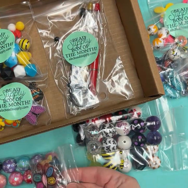 A Look Inside the April Bead Supply Box of the Month!