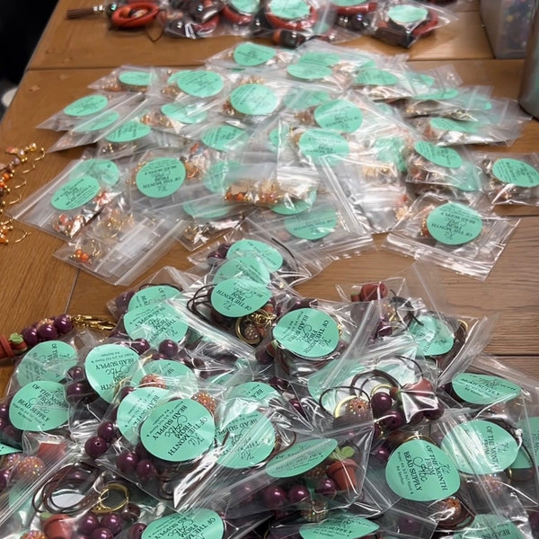 Behind the Scenes: Packaging October Kit of the Month Packets!