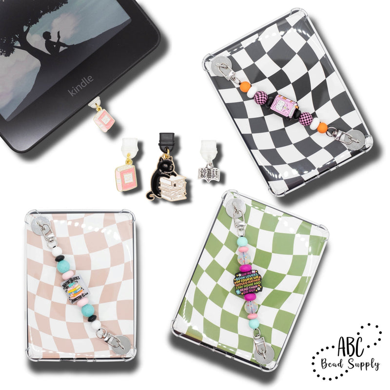 New Tutorial & Supplies - Kindle/e-Reader Straps & Dust Plug Charms!