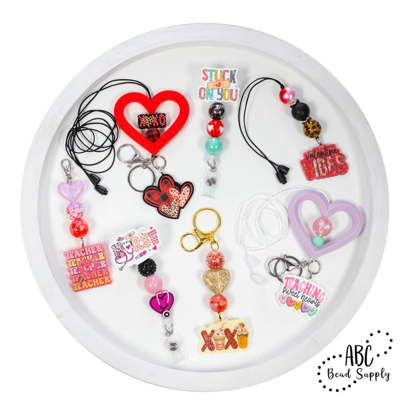 All NEW Valentine Acrylic Accents & Projects!