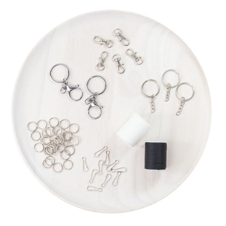 Hardware for Keychains, Bookmarks, Cookie Scribes, Stirrers & More