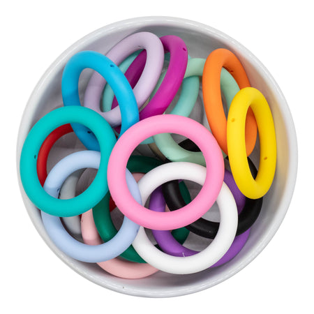 Silicone Ring Beads