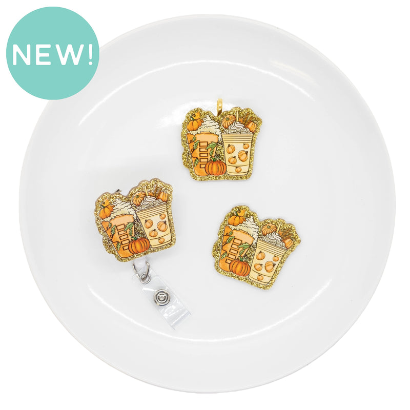 Fall Drinks Acrylic Accent 40x45mm (Package of 1)