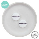 still plays in dirt Printed Silicone Focal Bead 24mm (Package of 2) - ABC Exclusive