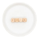 "FALL" Letter Set Wood Beads 12mm