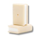 3-D Sand Book Silicone Focal Bead 27x21x9mm (Package of 2)