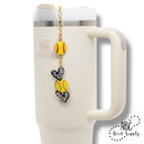 Translucent Acrylic Straw Charm Adapter (Package of 5)