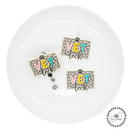 Leopard Background Vet Tech Acrylic Accent 49x42mm (Package of 1) - ABC Exclusive