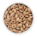Lentil Wood Beads 13x6mm (Package of 20)