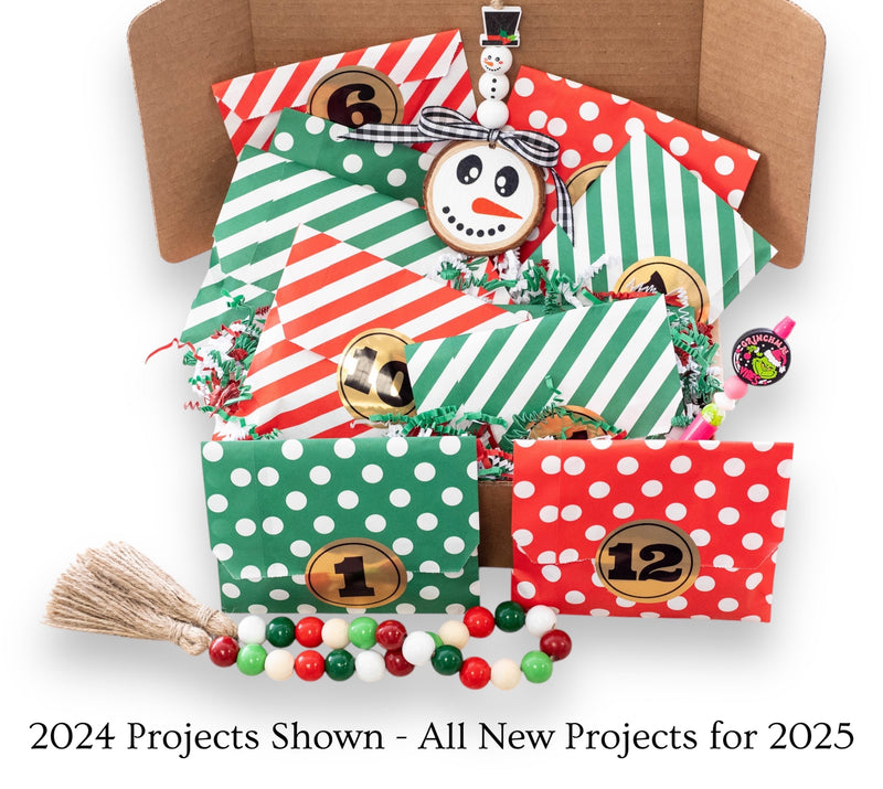 12 Days of Christmas Countdown DIY Project Box - 7 Spots Left!