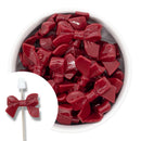 Garnet Bow Bead 33x25mm (Package of 5)