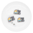 I like my books spicy and my coffee icy Acrylic Accent 51x36mm (Package of 1)