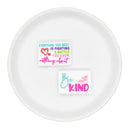 Everyone You Meet is Fighting a Battle You Know Nothing About... Be Kind Silicone Focal Bead 30x21mm (Package of 2)