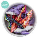 Iridescent Bat Wing Bead Assortment 51x13mm (Package of 5)