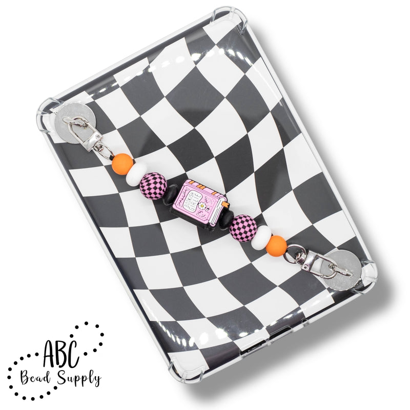 Bookish Girlie Silicone Focal Bead 29x22mm (Package of 2)