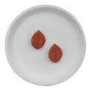 Terra Cotta Leaf Silicone Focal Bead 24x20mm (Package of 2)