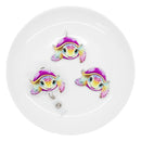 Swimming Sea Turtle Acrylic Accent 58x42mm (Package of 1)