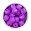 Orchid Solid Cube Beads 20mm (Package of 10)