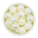 Ivory UV Shimmer Cloud Beads 20mm (Package of 10)