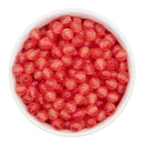 Watermelon Super Glitter Beads 8mm (Package of Approx. 50 Beads)