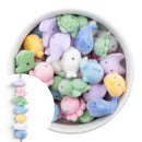 Flocked Acrylic Sea Animal Bead Mix (Package of 5)