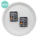 Whatever Spices Your Pumpkin Silicone Focal Bead 30x23mm (Package of 2)