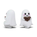 3-D Reading Ghost Silicone Focal Bead 27x20x18mm (Package of 2)