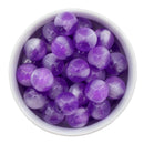 Purple Shimmer & Pearly Luster Duo Beads 16mm (Package of 10)
