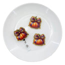 Pumpkin w/Bow Acrylic Accent 42x44mm (Package of 1)