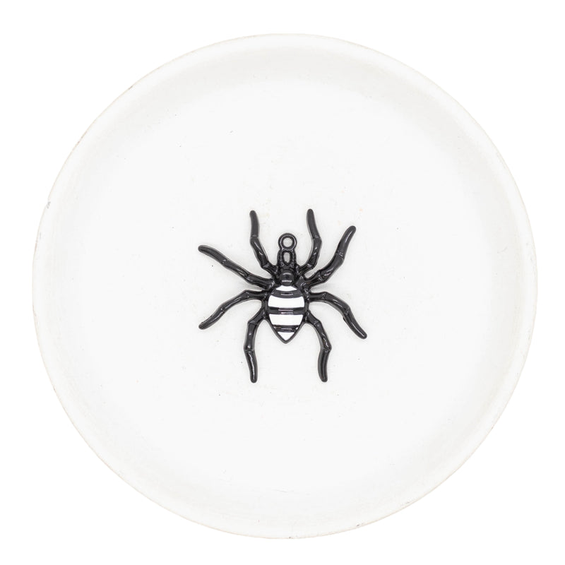 Striped Spider Enamel Jumbo Charm 36mm (Package of 1)