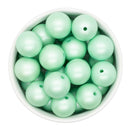 Mint Green Matte Beads 20mm (Package of 10)