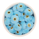 Large Hole Fuzzy Rondelle 19x12mm (Package of 10)