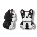 3-D Sitting Dog Silicone Focal Bead (Package of 2)