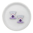 Just a Girl Who Loves Bowling Silicone Focal Bead (Package of 2)