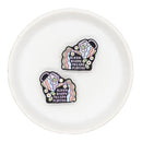 Bloom Where You are Planted Silicone Focal Bead 26x30mm (Package of 2)