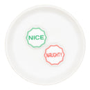 Naughty/Nice Flip Silicone Focal Bead 28x29mm (Package of 2)