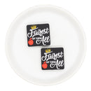 Fairest of Them All Silicone Focal Bead (Package of 2)