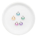 Shell w/Pearl Charm Mix 15x11mm (Package of 5)