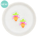 Happy Easter Carrot Silicone Focal Bead 30x26mm (Package of 2)